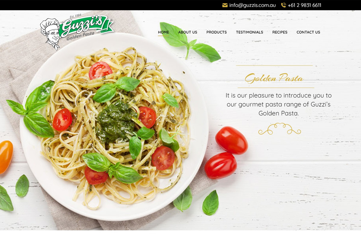 Guzzi's Golden Pasta