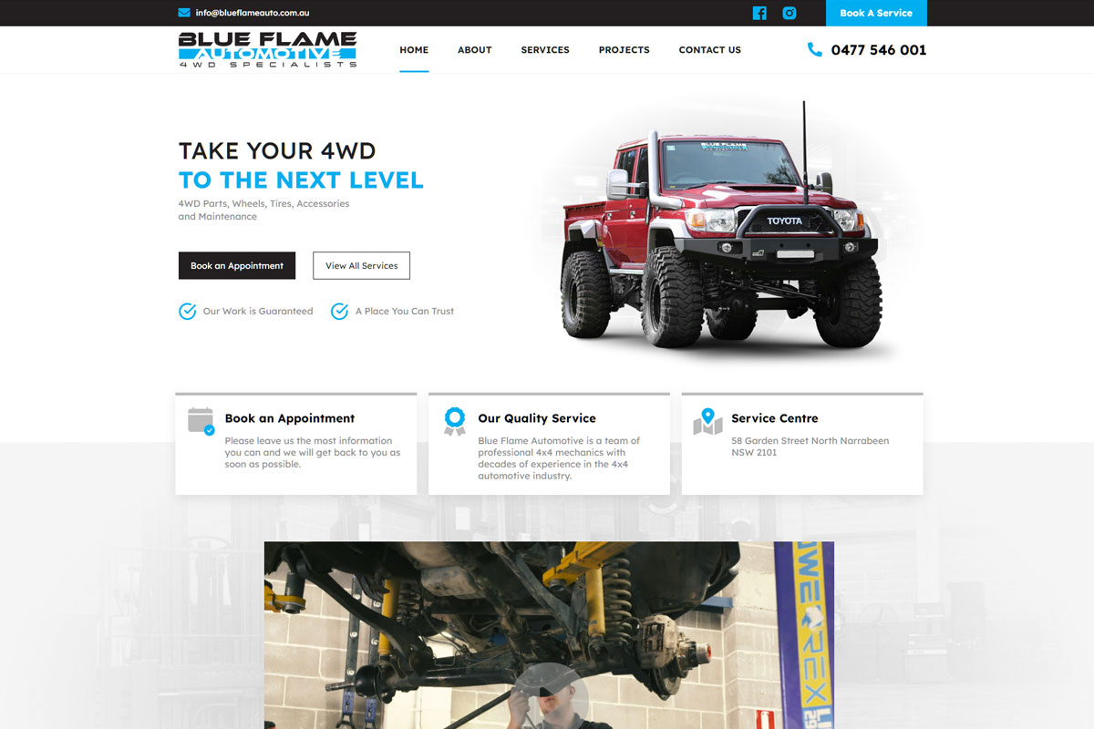 BlueflameAutomotive_SpinDesignPortfolio